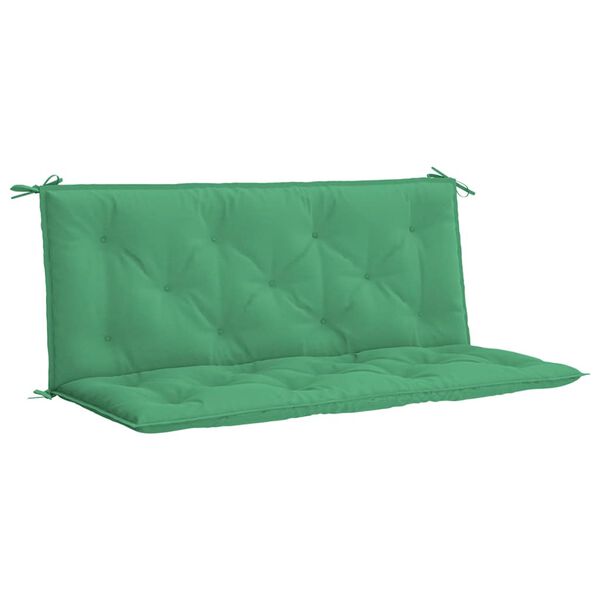 vidaXL Μαξιλάρι Πάγκου Κήπου Γκρι 120x(50+50)x7 εκ. Ύφασμα Oxford