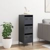 vidaXL Ντουλάπι Ανθρακί 39x35x103,5 εκ. από Ατσάλι