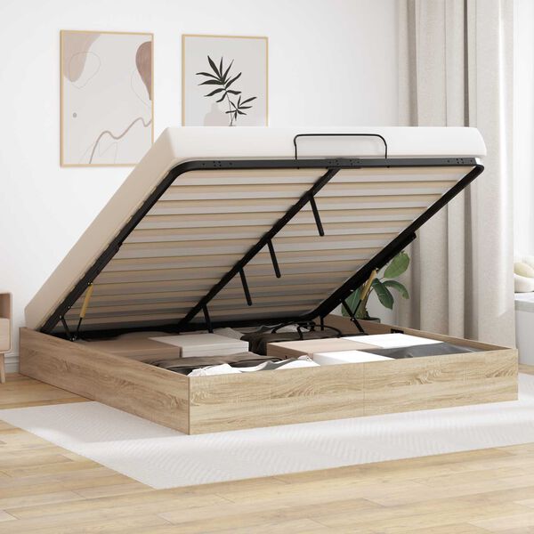 vidaXL &Kappa;&rho;&epsilon;&beta;ά&tau;&iota; &Omicron;&theta;&omega;&mu;&alpha;&nu;&iota;&kappa;&omicron;ύ &Tau;ύ&pi;&omicron;&upsilon; &Delta;&rho;ύ&sigmaf; Sonoma 193 x 120 x 25 &epsilon;&kappa;