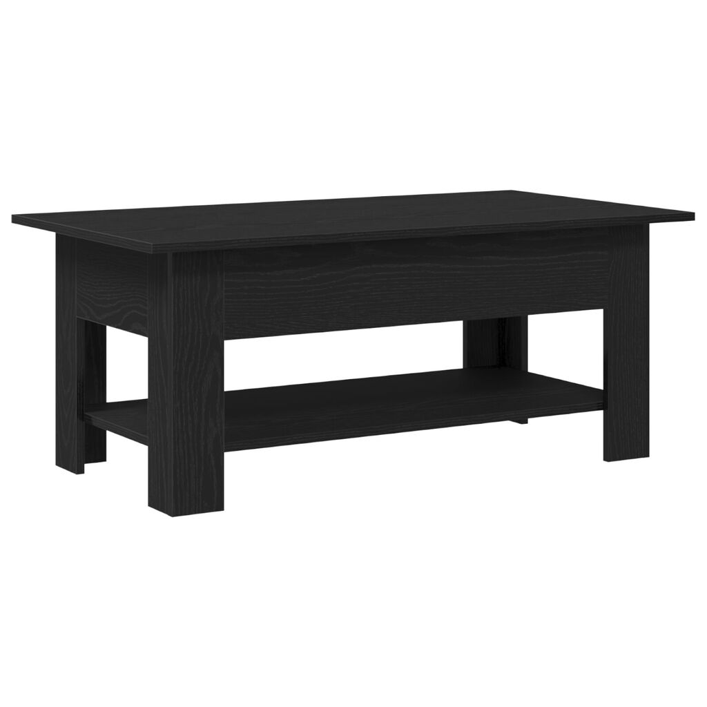 vidaXL Καφετιέρα Μαύρου Δρυς 102x55x42 εκ. Φτιαγμένη από ξύλο