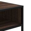 vidaXL Τραπέζι Κονσόλα Καφέ Δρυς 90x35x80 εκ. Επεξεργασμένο Ξύλο