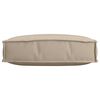 vidaXL Μαξιλάρι παλέτας για κάθισμα Taupe 60 x 60 x 12 cm