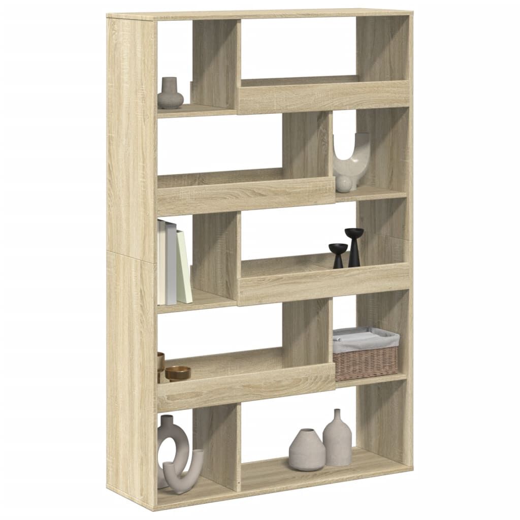 vidaXL Βιβλιοθήκη/Διαχωριστικό Χώρου Δρυς 100x33x156,5 εκ. Επεξ. Ξύλο