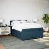 vidaXL &Kappa;&rho;&epsilon;&beta;ά&tau;&iota; Boxspring &mu;&epsilon; &Sigma;&tau;&rho;ώ&mu;&alpha; &Mu;&pi;&lambda;&epsilon; 140x190 &epsilon;&kappa;. &Beta;&epsilon;&lambda;&omicron;ύ&delta;&iota;&nu;&omicron;