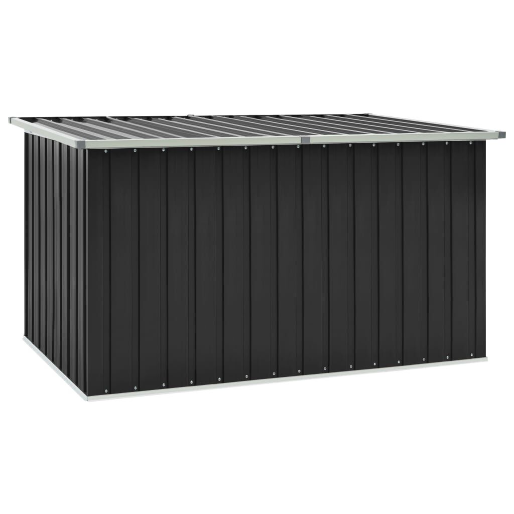 vidaXL Μπαούλο Αποθήκευσης Κήπου Ανθρακί 171 x 99 x 93 εκ.