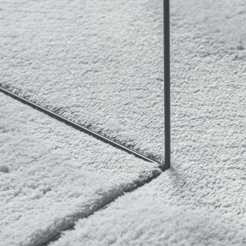 vidaXL Χαλί Γκρι 80 x 150 cm Πολυεστέρας