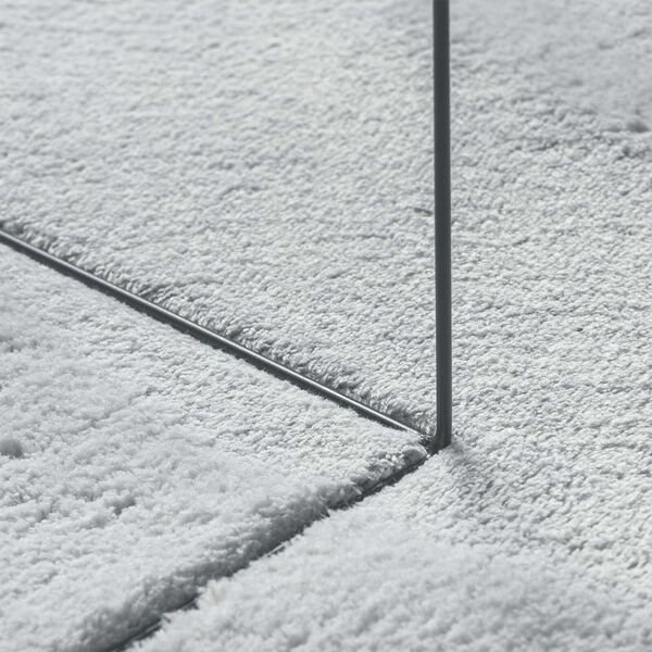 vidaXL Χαλί Γκρι 80 x 150 cm Πολυεστέρας