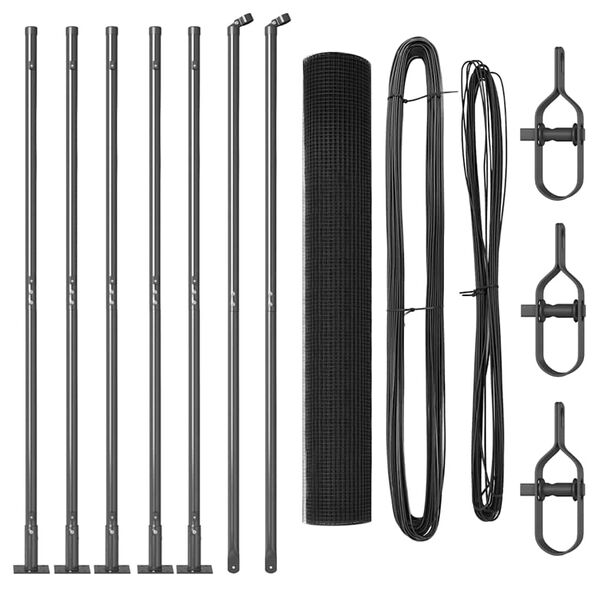 vidaXL &Sigma;&tau;ύ&lambda;&omicron;&sigmaf; &Pi;&epsilon;&rho;&iota;&phi;&rho;ά&xi;&epsilon;&omega;&nu; &Gamma;&kappa;&rho;&iota; 10 x 1 &mu; (12 x 12 mm &pi;&lambda;έ&gamma;&mu;&alpha;) &Alpha;&tau;&sigma;ά&lambda;&iota;