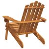 vidaXL Καρέκλες Κήπου Adirondack 2 τεμ. από Μασίφ Ξύλο Ακακίας