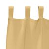 vidaXL Κουρτίνες με κουρτίνες 2 pcs Μπεζ 140x140cm Πολυεστέρας