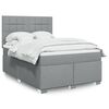 vidaXL &Kappa;&rho;&epsilon;&beta;ά&tau;&iota; Boxspring &mu;&epsilon; &Sigma;&tau;&rho;ώ&mu;&alpha; &Alpha;&nu;&omicron;&iota;&chi;&tau;ό &Gamma;&kappa;&rho;&iota; 140x190 &epsilon;&kappa;. &Upsilon;&phi;&alpha;&sigma;&mu;ά&tau;&iota;&nu;&omicron;