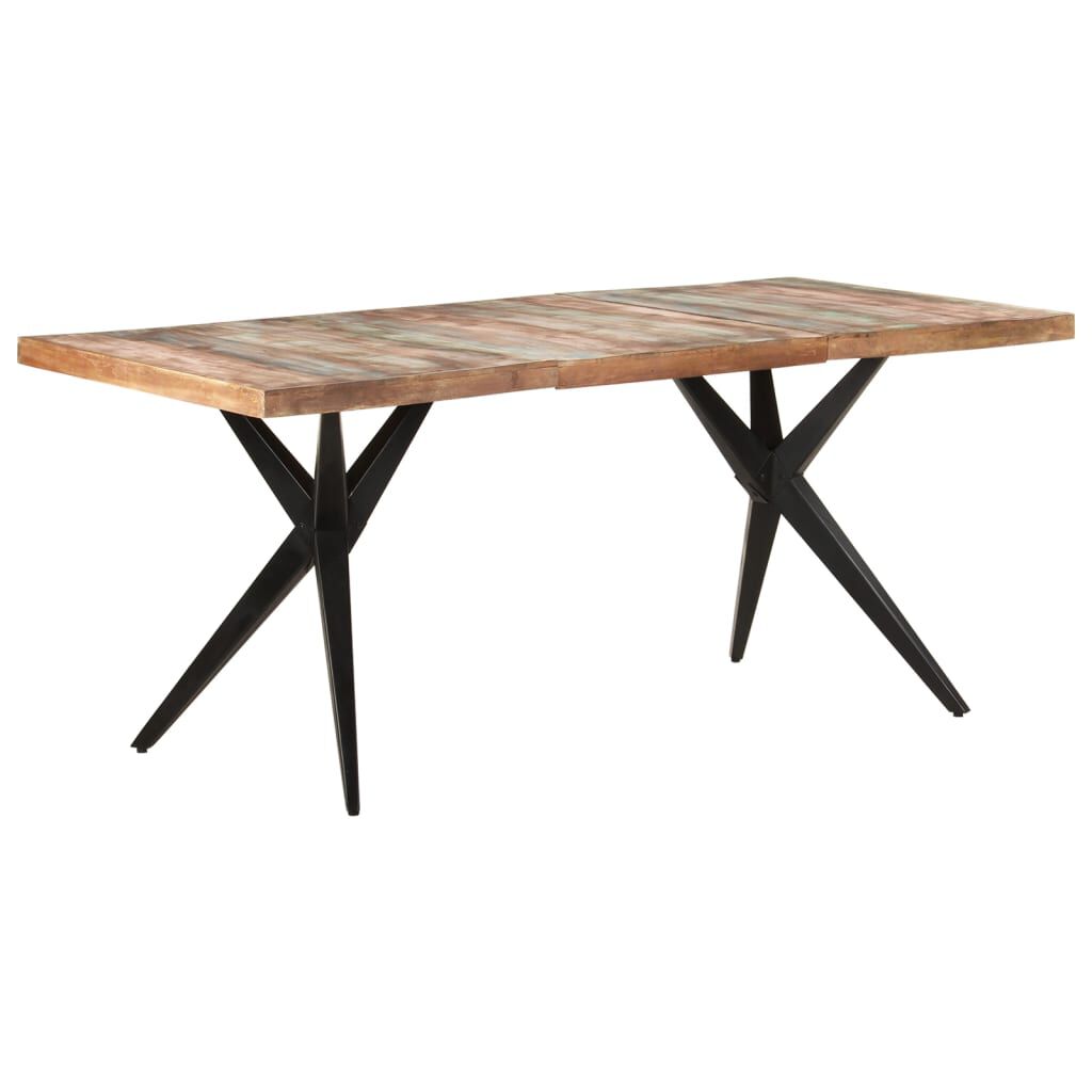 vidaXL Τραπεζαρία 180 x 90 x 76 εκ. από Μασίφ Ανακυκλωμένο Ξύλο