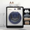 vidaXL Ντουλάπι πλυντηρίου με πόρτα Μαύρη δρυς 70.5 x 71.5 x 91.5 εκ