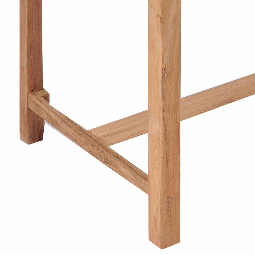 vidaXL Τραπέζι Μπαρ Κήπου 110 x 60 x 105 εκ. από Μασίφ Ξύλο Teak