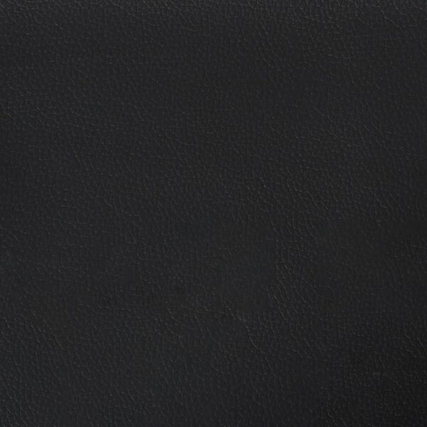 vidaXL Πλαίσιο Κρεβατιού Μαύρο 140x200 εκ. από Συνθετικό Δέρμα