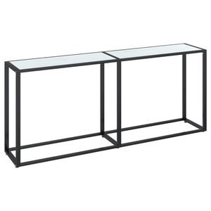 vidaXL &Tau;&rho;&alpha;&pi;έ&zeta;&iota; &Kappa;&omicron;&nu;&sigma;ό&lambda;&alpha; &Lambda;&epsilon;&upsilon;&kappa;ό Ό&psi;&eta; &Mu;&alpha;&rho;&mu;ά&rho;&omicron;&upsilon; 180x35x75,5 &epsilon;&kappa;. &Psi;&eta;&mu;έ&nu;&omicron; &Gamma;&upsilon;&alpha;&lambda;ί