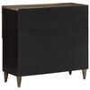 vidaXL Sideboard 80x33x75 cm μασίφ ξύλο Mango