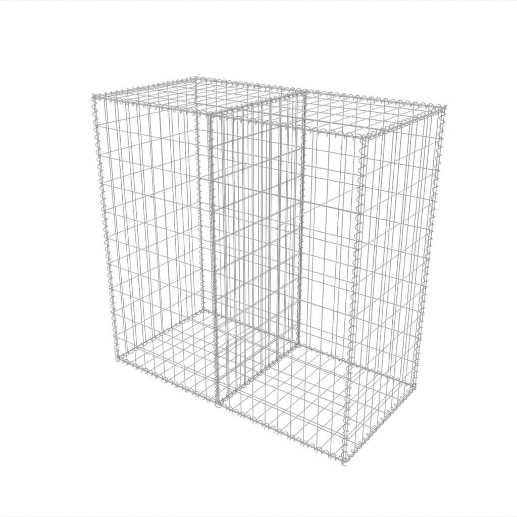 vidaXL Συρματοκιβώτιο 100 x 50 x 100 εκ. από Γαλβανισμένο Χάλυβα