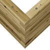 vidaXL Ζαρντινιέρα Κήπου 90x60x45,5 εκ. από Εμποτισμένο Ξύλο Πεύκου