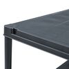 vidaXL Ραφιέρες 2 τεμ. Μαύρες 125 κ. 60 x 30 x 180 εκ. Πλαστικές