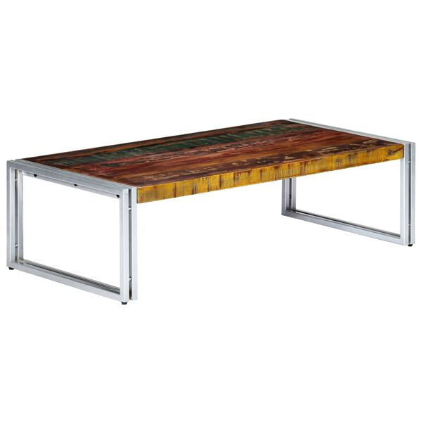 vidaXL Τραπεζάκι Σαλονιού 120 x 60 x 35 εκ. Μασίφ Ανακυκλωμένο Ξύλο