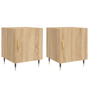 vidaXL &Kappa;&omicron;&mu;&omicron;&delta;ί&nu;&alpha; 2 &tau;&epsilon;&mu;. Sonoma &Delta;&rho;&upsilon;&sigmaf; 40 x 40 x 50 &epsilon;&kappa;. &alpha;&pi;ό &Epsilon;&pi;&epsilon;&xi;&epsilon;&rho;&gamma;. &Xi;ύ&lambda;&omicron;