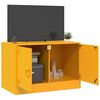 vidaXL Έπιπλο Τηλεόρασης Μουσταρδί Κίτρινο 67x39x44 εκ. από Ατσάλι