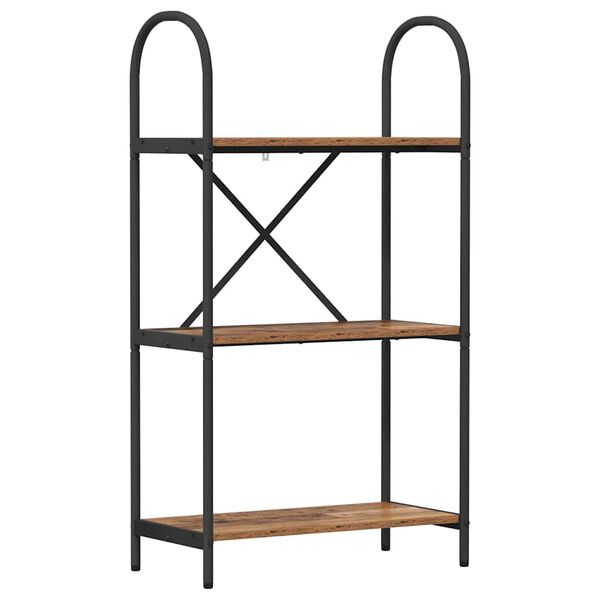 vidaXL &Rho;ά&phi;&iota; &Beta;&iota;&beta;&lambda;ί&omega;&nu; &Pi;&alpha;&lambda;&iota;ό &xi;ύ&lambda;&omicron; 60 x 30 x 109 &epsilon;&kappa; &Epsilon;&pi;&epsilon;&xi;&epsilon;&rho;&gamma;&alpha;&sigma;&mu;έ&nu;&omicron; &xi;ύ&lambda;&omicron;