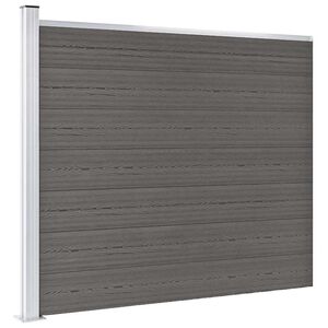 vidaXL &Pi;ά&nu;&epsilon;&lambda; &Pi;&epsilon;&rho;ί&phi;&rho;&alpha;&xi;&eta;&sigmaf; &Gamma;&kappa;&rho;&iota; 175 x 146 &epsilon;&kappa;. &alpha;&pi;ό WPC