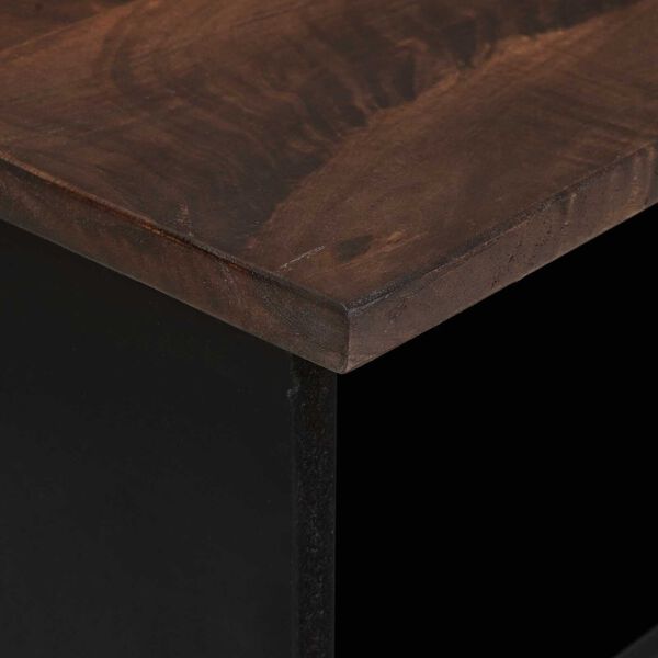 vidaXL Έπιπλο Τηλεόρασης 100x33,5x46 cm Μασίφ Ξύλο Μάνγκο
