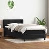 vidaXL &Kappa;&rho;&epsilon;&beta;ά&tau;&iota; Boxspring &mu;&epsilon; &Sigma;&tau;&rho;ώ&mu;&alpha; &Mu;&alpha;ύ&rho;&omicron; 80x220 &epsilon;&kappa;. &Beta;&epsilon;&lambda;&omicron;ύ&delta;&iota;&nu;&omicron;