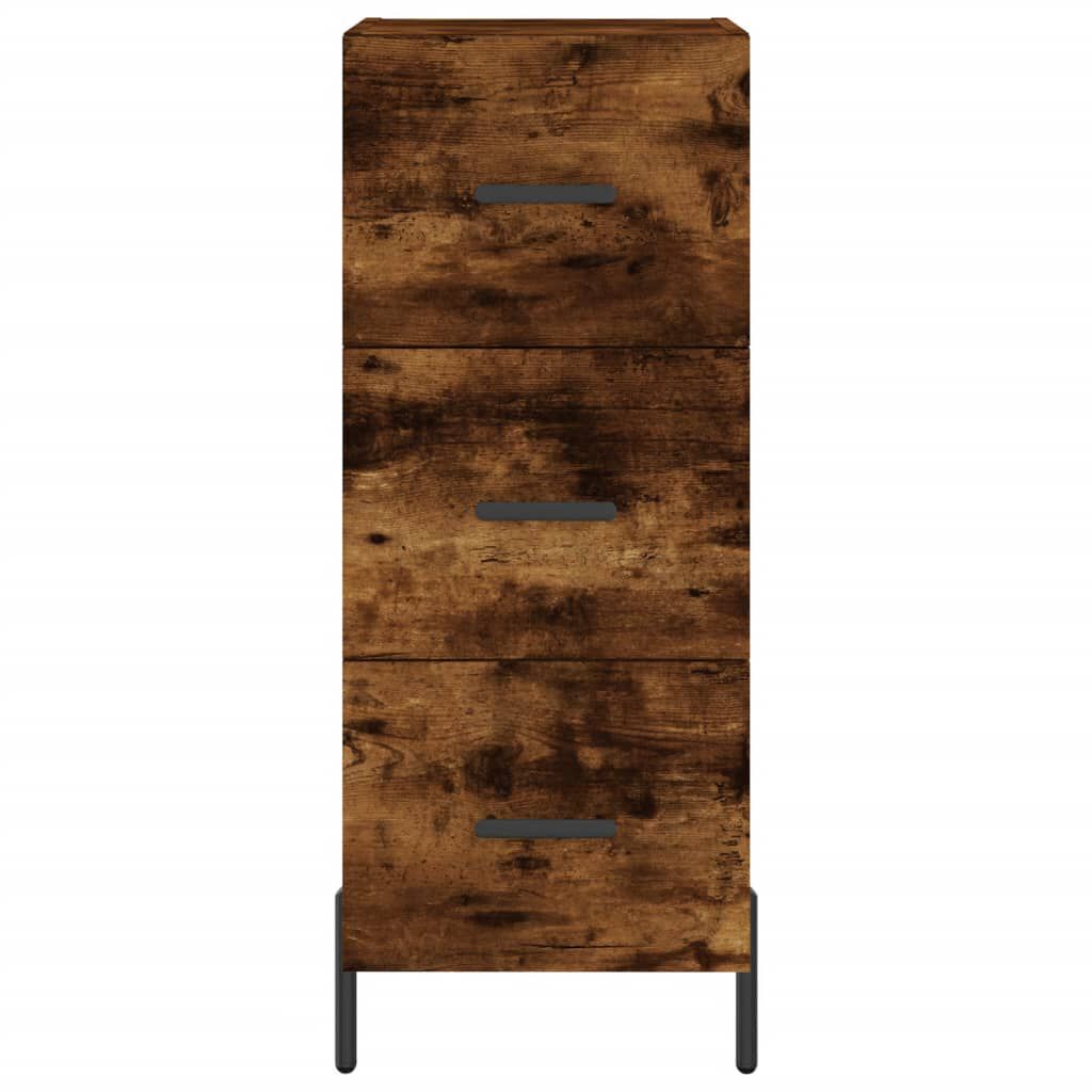 vidaXL Ντουλάπι Καπνιστή Δρυς 34,5 x 34 x 90 εκ. Επεξεργασμένο Ξύλο
