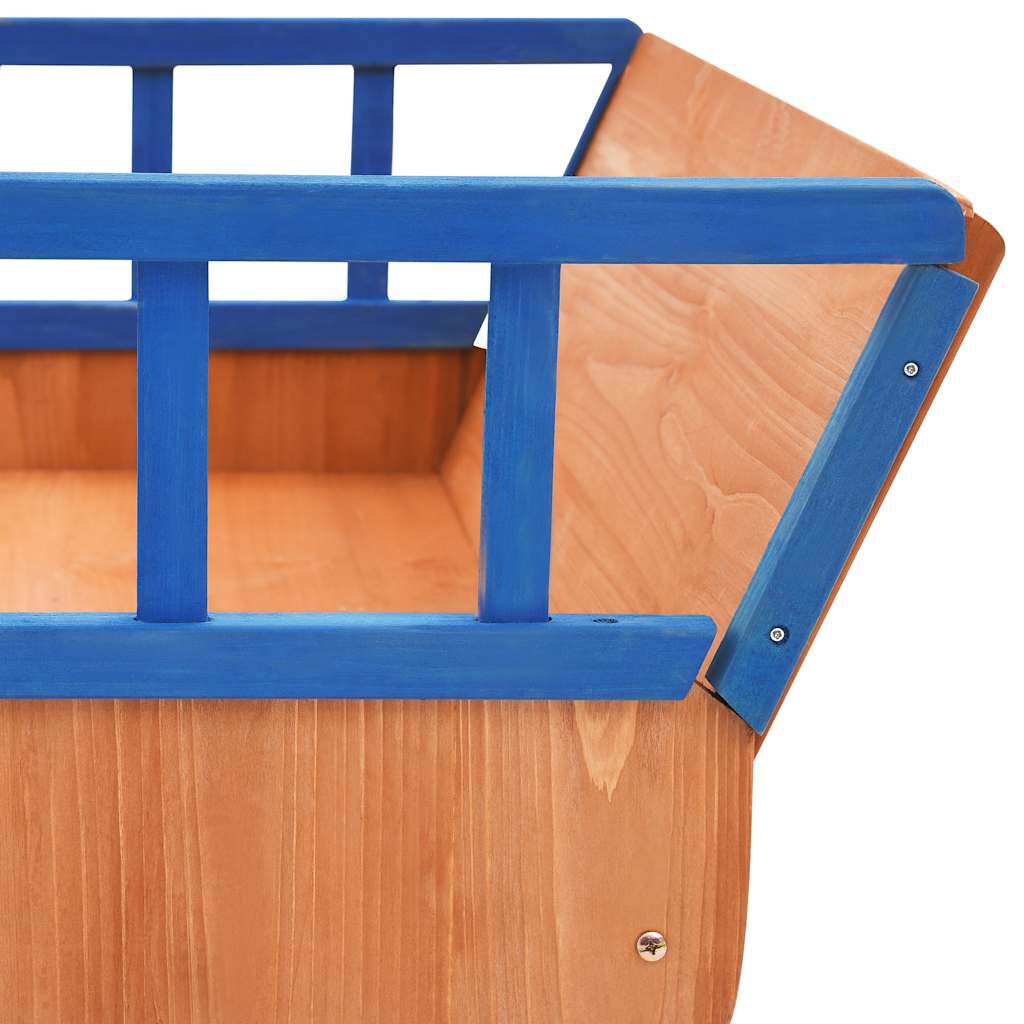 vidaXL Αμμοδόχος Πειρατικό Καράβι 190x94,5x101 εκ. από Ξύλο Ελάτης