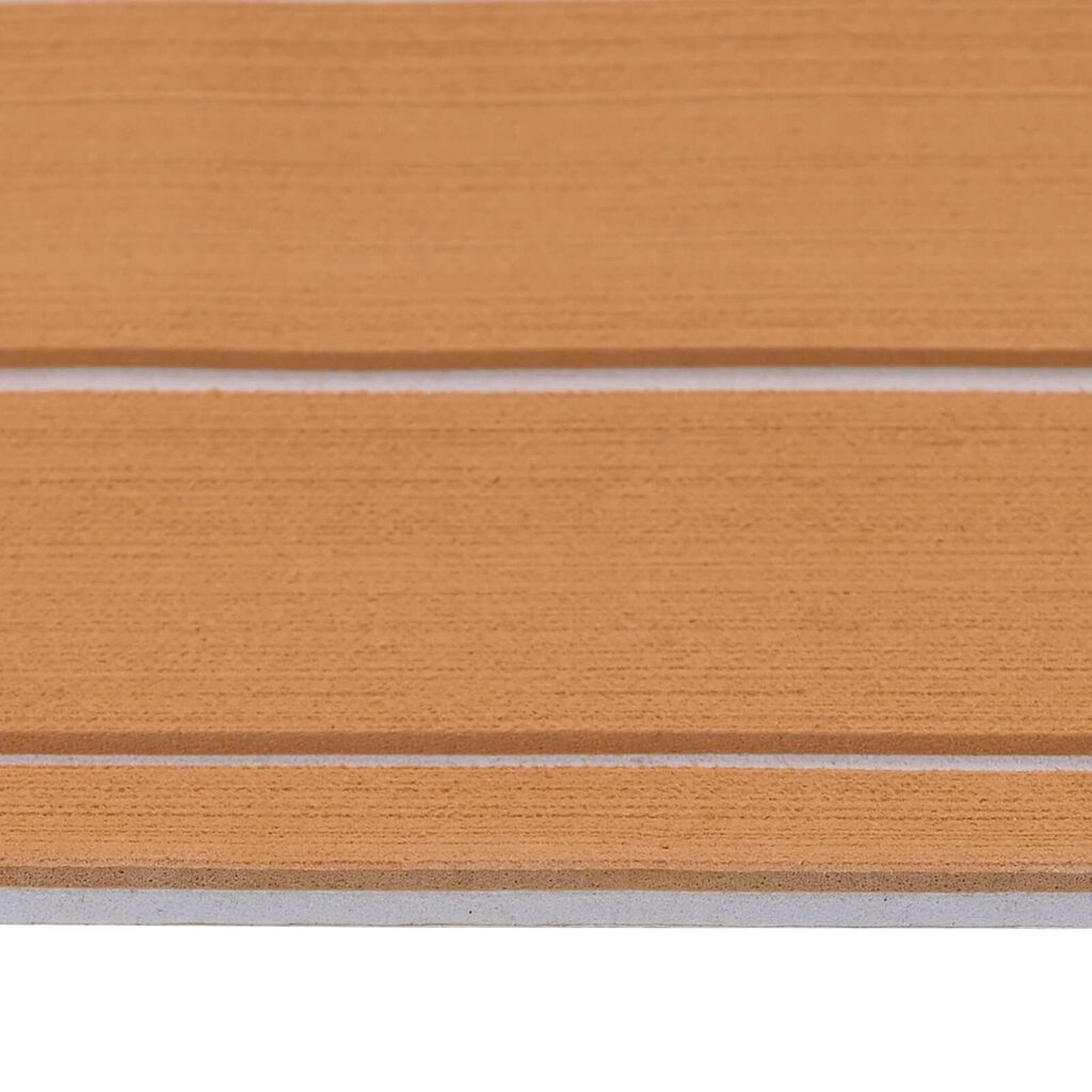 vidaXL Δάπεδο Σκάφους Καφέ, λευκό 240 x 60 cm EVA αφρός