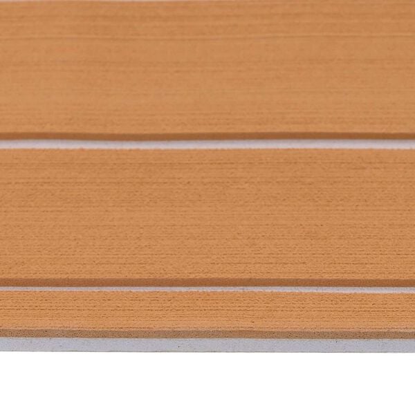 vidaXL Δάπεδο Σκάφους Καφέ, λευκό 240 x 60 cm EVA αφρός