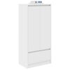 vidaXL Ντουλάπι με συρτάρι 55,5x34x119,5 cm Ξύλινο μηχανουργικό ξύλο