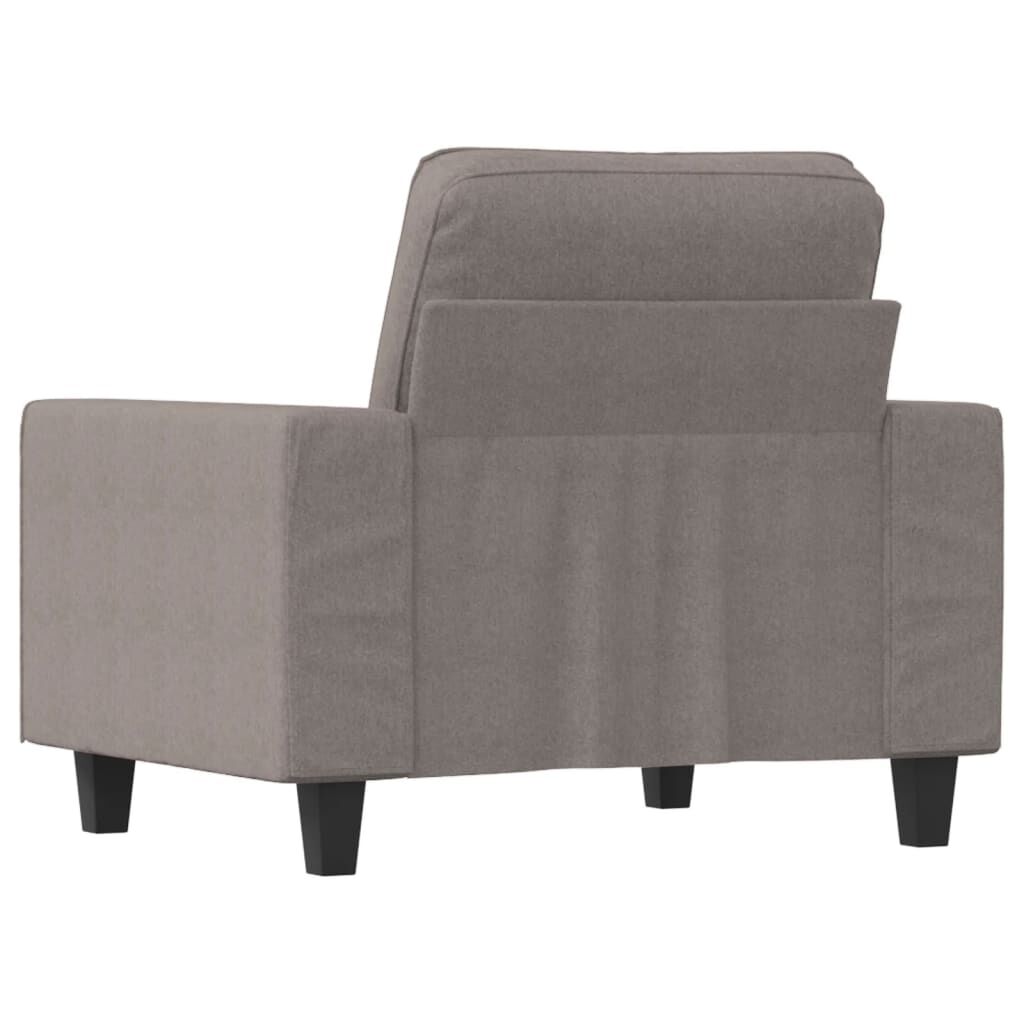 vidaXL Πολυθρόνα Taupe 60 εκ. Υφασμάτινη