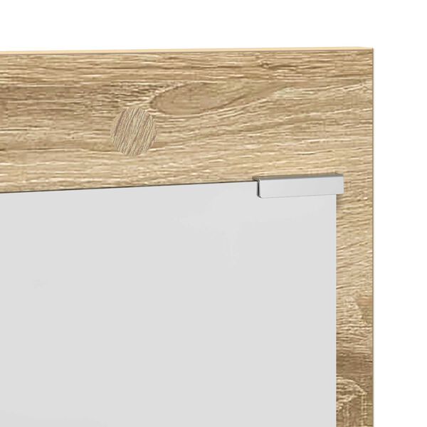 vidaXL Τοίχου Κρεμάστρα Sonoma Oak 90 x 10 x 50 εκ Επεξεργασμένο ξύλο