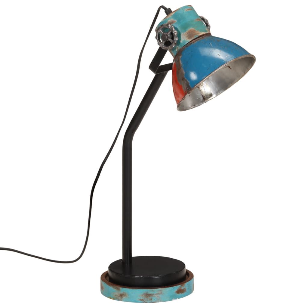 vidaXL Φωτιστικό Γραφείου 25 W Πολύχρωμο 18x18x60 εκ. Ε27