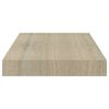 vidaXL Ράφι Τοίχου Χρώμα Δρυός 40x23x3,8 εκ. MDF
