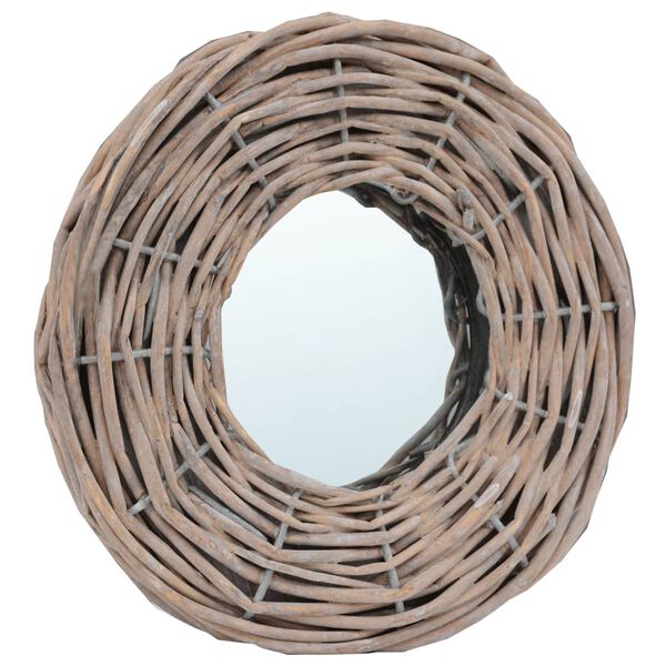 vidaXL Καθρέφτες 3 τεμ. 15 εκ. από Wicker