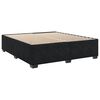 vidaXL &Kappa;&rho;&epsilon;&beta;ά&tau;&iota; Boxspring &mu;&epsilon; &Sigma;&tau;&rho;ώ&mu;&alpha; &Mu;&alpha;ύ&rho;&omicron; 200x200 &epsilon;&kappa;. &Beta;&epsilon;&lambda;&omicron;ύ&delta;&iota;&nu;&omicron;
