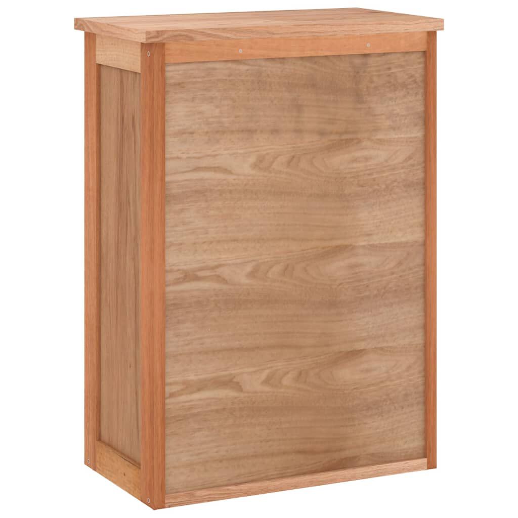 vidaXL Ντουλάπι Μπάνιου Επιτοίχιο 42x23x60 εκ. από Μασίφ Ξύλο Καρυδιάς