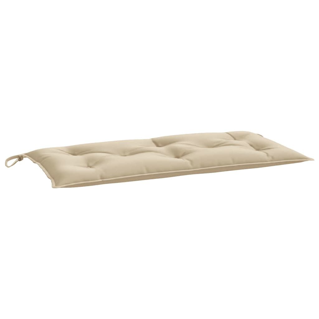 vidaXL Μαξιλάρι Πάγκου Κήπου Μπεζ 100x50x7 εκ. Ύφασμα Oxford