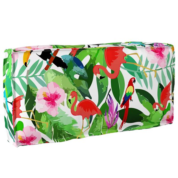 vidaXL &Mu;&alpha;&xi;&iota;&lambda;ά&rho;&iota; Floral &Pi;&omicron;&lambda;ύ&chi;&rho;&omega;&mu;&omicron; 80 x 40 x 12 cm Ύ&phi;&alpha;&sigma;&mu;&alpha; Ό&xi;&phi;&omicron;&rho;&nu;&tau;