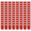 vidaXL Βάζα Μαρμελάδας 96 τεμ. 230 ml Γυάλινα με Κόκκινα Καπάκια