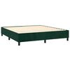 vidaXL &Kappa;&rho;&epsilon;&beta;ά&tau;&iota; Boxspring &mu;&epsilon; &Sigma;&tau;&rho;ώ&mu;&alpha; &Sigma;&kappa;&omicron;ύ&rho;&omicron; &Pi;&rho;ά&sigma;&iota;&nu;&omicron; 160x200&epsilon;&kappa;. &Beta;&epsilon;&lambda;&omicron;ύ&delta;&iota;&nu;&omicron;