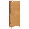 vidaXL Highboard &Pi;&alpha;&lambda;&iota;ό &Xi;ύ&lambda;&omicron; 69,5 x 32,5 x 180 &epsilon;&kappa; &Epsilon;&pi;&epsilon;&xi;&epsilon;&rho;&gamma;&alpha;&sigma;&mu;έ&nu;&omicron; &xi;ύ&lambda;&omicron;