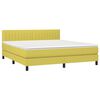 vidaXL &Kappa;&rho;&epsilon;&beta;ά&tau;&iota; Boxspring &mu;&epsilon; &Sigma;&tau;&rho;ώ&mu;&alpha; & LED &Pi;&rho;ά&sigma;&iota;&nu;&omicron; 160x200 &epsilon;&kappa; &Upsilon;&phi;&alpha;&sigma;&mu;ά&tau;&iota;&nu;&omicron;