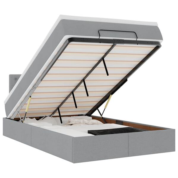 vidaXL &Omicron;&theta;&omega;&mu;&alpha;&nu;&iota;&kappa;ό &kappa;&rho;&epsilon;&beta;ά&tau;&iota; &mu;&epsilon; &sigma;&tau;&rho;ώ&mu;&alpha; & LEDs &Alpha;&nu;&omicron;&iota;&chi;&tau;ό &gamma;&kappa;&rho;&iota; Ύ&phi;&alpha;&sigma;&mu;&alpha;